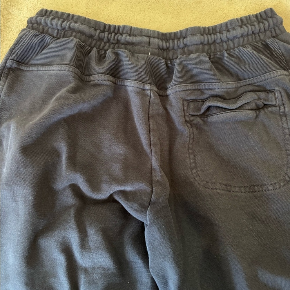 Gymshark Joggers Sweatpants, Navy, Men’s Size Large, back pocket, 100% cotton - Picture 4 of 6